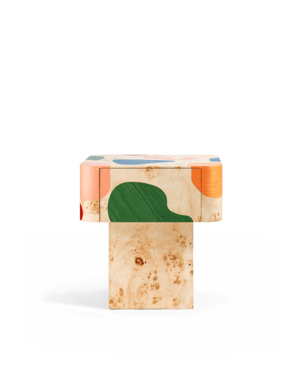 Colorful Spring Nightstand